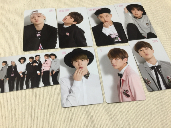 BTS 防弾少年団 INEED YOU 通常盤トレカ コンプ 8枚セット