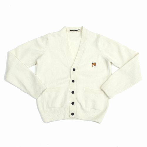 MAISON KITSUNÉ オフホワイト ジャケット Sサイズ メゾンキツネ MAISON KITSUNE 2014AW カーディガン