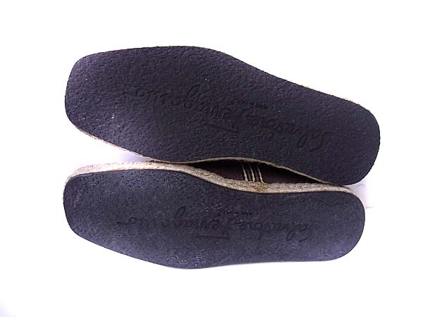 Ferragamo/フェラガモ レザースリッポン ブラウン/26.0