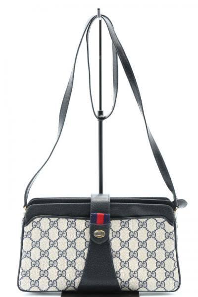 GUCCI グッチ ショルダーバッグ GG シェリー 黒