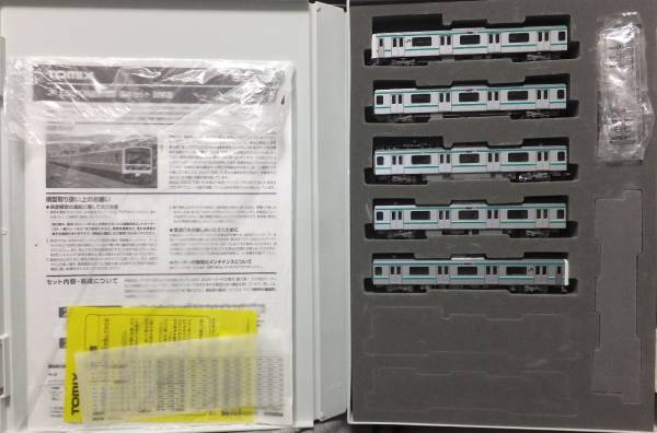 TOMIX 92456 E501系 5両基本セット 床下グレー 常磐線 水戸線等