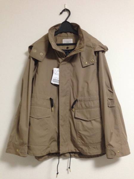 イエナIENAテントライン フード付きブルゾン2015AW新品未使用