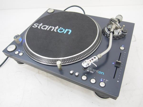 STANTONターンテーブルST150 S/N G4LSH3530スタントン◇42C6A-2 名