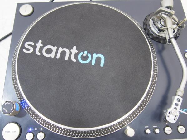 Stanton S150ターンテーブル② STANTONターンテーブルST150 S/N G4LSH3530スタントン◇42C6A-2 名