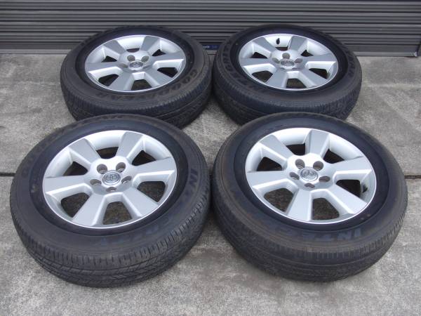 30系 ハリアー　純正ホイール　225/65R17　タイヤ付き　４本 !