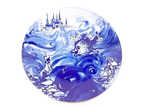 97141# Meissen 「漁師とその女房」 イヤープレート(1990)