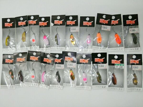 ルアー アングラーズシステム・バックス2.5g20個セット Angler'z