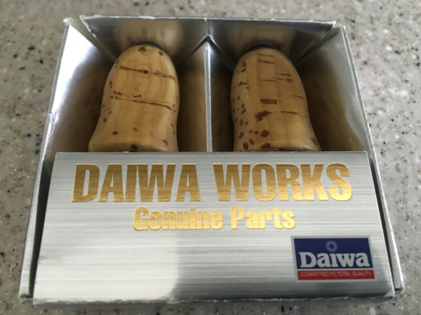 ダイワ ワークス 旧型 圧縮コルクノブ 美品 廃盤DAIWA RCS TD