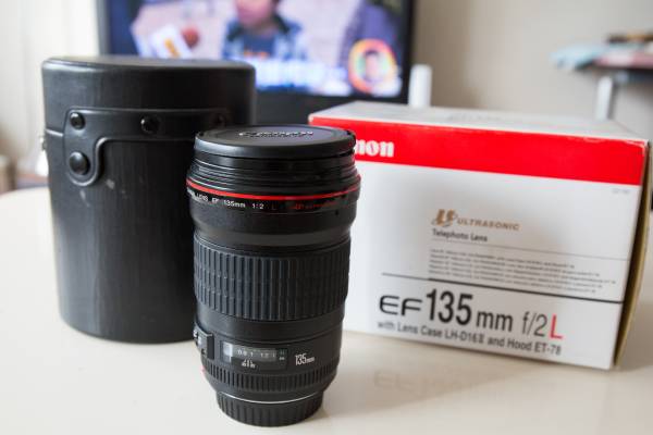 キャノン EF135mm F2L 美品