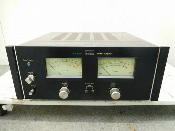 中古 SUNSUI パワーアンプ BA-3000 サンスイ O1785879 ☆ SANSUI