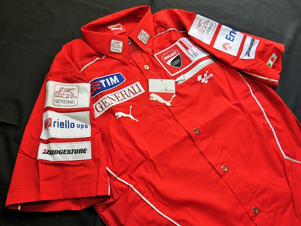 新品 ドゥカティ MotoGP 2010 支給品 ピットシャツ M モトGP