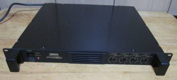 ヤマハ POWER AMPLIFIER P4050 ジャンク品 一般 家電、AV、カメラ