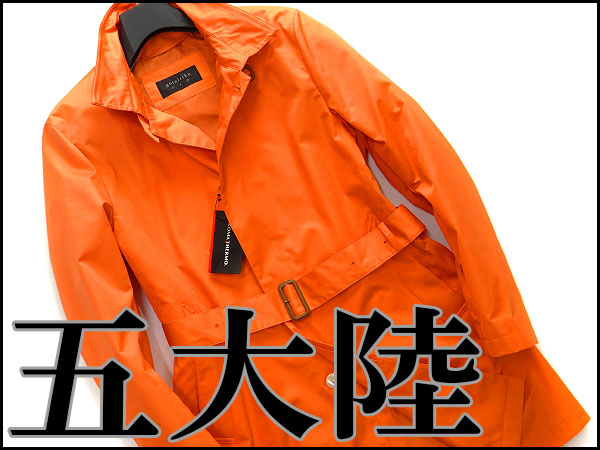 新品 五大陸 ライナースプリングトレンチコート40(LL)★J6162
