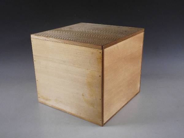 ◆栄◆古備前 千筋 双耳 水指 種壷 古陶器 箱付 63a43