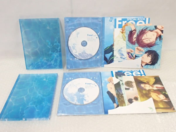 新品 Free! Blu-ray 初回全6巻 Blu-ray Free! 全6巻 初回特典，収納BOX付き /アニメ，BD [梱0.1