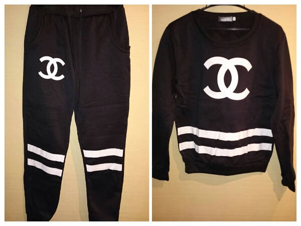 シャネル★ 新品 トレーナー＆パンツ上下セット ノベルティ