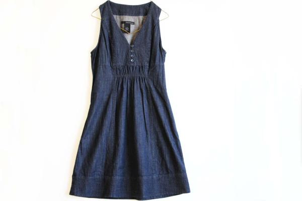 ☆カルバンクライン ストレッチデニム ノースリーブワンピース S 女性
