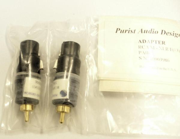 在庫処分4 　PAD社　ＸＬＲ-ＲＣＡ変換アダプタ