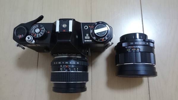 ASAHI PENTAX es II +望遠レンズ ASAHI PENTAX ESⅡ、交換レンズ1本 ASAHI PENTAX es II +望遠レンズ