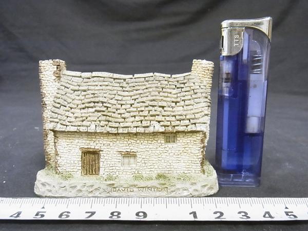 J03828 david winter Miners cottages 飾物 インテリア雑貨