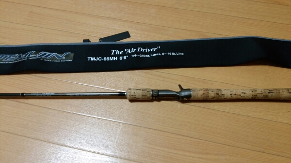 エバーグリーン テムジン エアドライバー 中古 竿袋有り テムジン TMJC