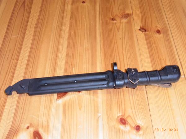実物 イズマッシュ製 6KH5 AK銃剣 バヨネット AK74 ロシア(個人装備