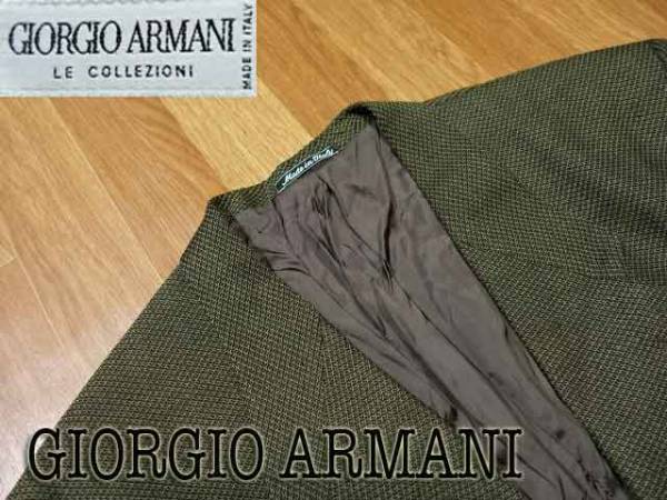 極美品！ジョルジオアルマーニ サマーウールブレザーjkt 2XL