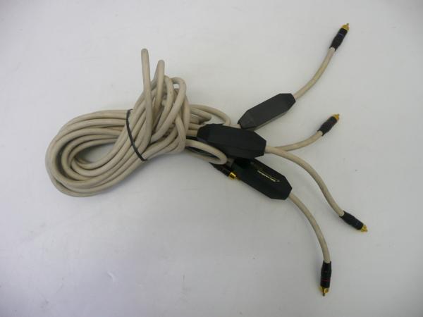 TRANSPARENT MUSICLINK RCAケーブル 2.0m4本セット○ 4226C-9