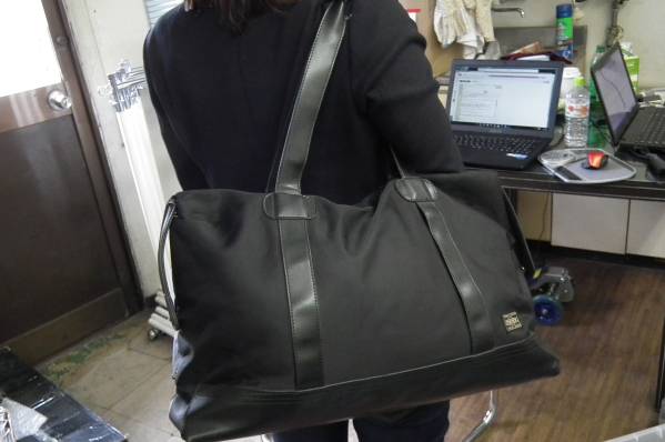 PORTER*ポーター/ボストンバック*旅行バッグ★裏黒