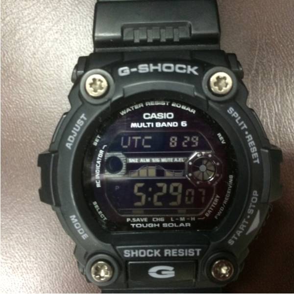 美品 カシオ G-SHOCK タフソーラー マルチバンド6 GW-7900B