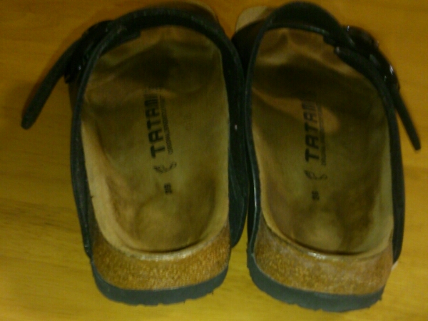 TATAMI タタミ Elbe サンダル エルベ ブラック 黒 39