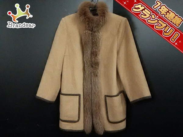 レリアン コート 11 レディース ブラウン×ダークブラウン 冬物