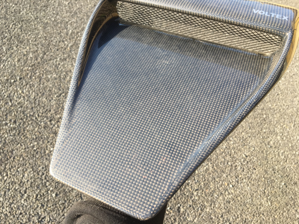 CZ4A エボX エボ10 ボンネットダクト カーボン VOLTEX?? 不明