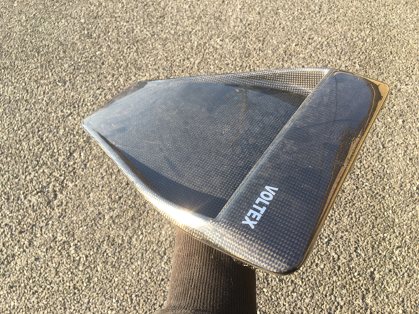 CZ4A エボX エボ10 ボンネットダクト カーボン VOLTEX?? 不明