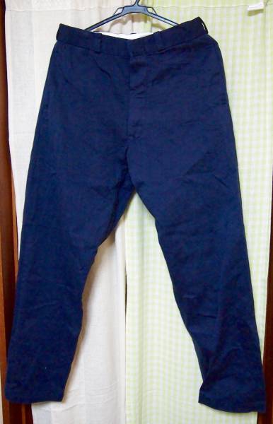 YAECA ヤエカ チノワイドテーパードパンツ ネイビー サイズ30