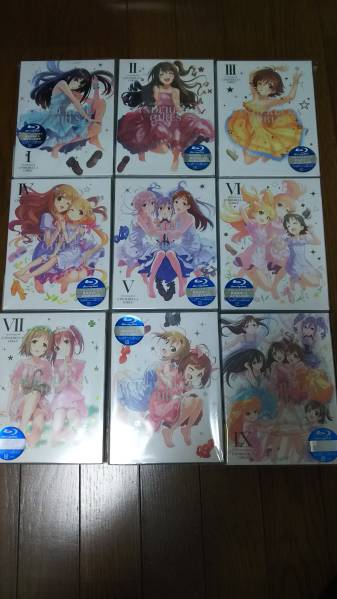 アイドルマスターシンデレラガールズ BD 限定版全9巻セット 特典