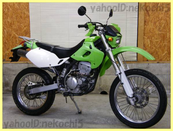 ☆【KLX250】超希少&超人気ライム!純正OPキック付!完全売切必見! ☆こ