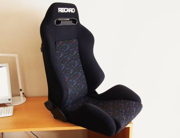 RECARO SR-3 セミバケ ルマンカラー 両ダイヤル 綺麗 送料安価に