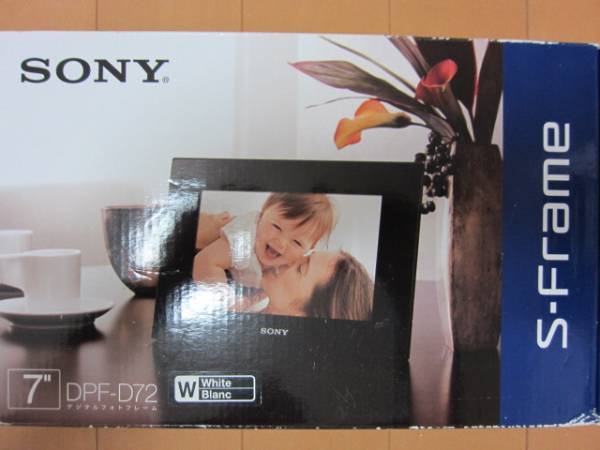 SONY ソニー デジタルフォトフレーム 7型 DPF-D72 ホワイト