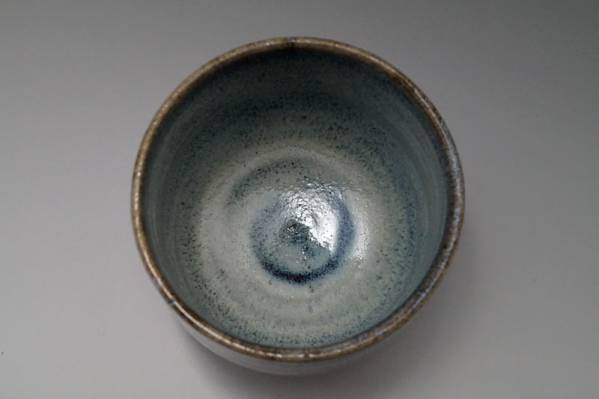 Q28◇ 《河井武一》作 「海鼠」共箱 茶碗 茶道具 師河井寛次郎