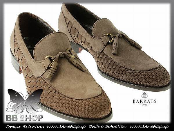 ◆9166◆BARRATS バラッツ 牛革レザーシューズ25.5cm*スペイン製