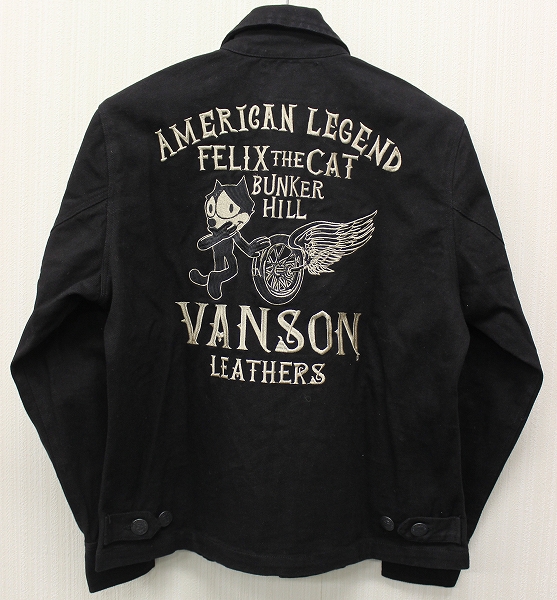 VANSON FELIX ドリズラージャケット バンソン