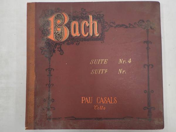 Cello Pablo Casals - Suites Bach, Bach Bach: Sebastian Johann The