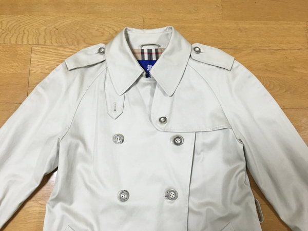 ☆1200円～☆バーバリーのトレンチコート☆40☆自宅保管の新品
