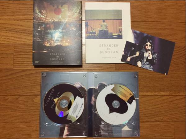 星野源 ストレンジャーイン武道館  DVD ポストカード付き 少々難有 星野源 DVD STRANGER 武道館 初回限定盤ポストカード付 星野