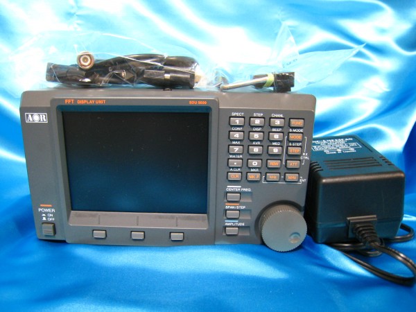 AOR◆SDU5600◆FFT DISPLAY UNIT スペアナ搭載高速カラー表示_1