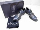 ★Brecos(ブレコス)バイカラー シューズ ブルー系 42★未使用★