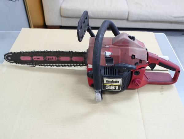 ジャンク/新ダイワ 381 エンジンチェーンソー