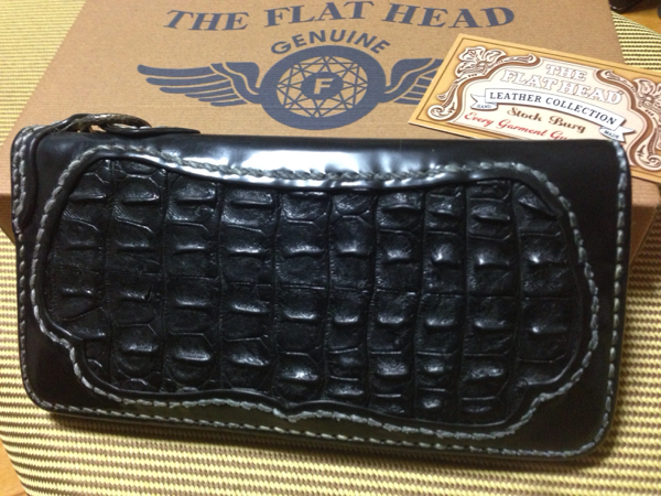 お得，送料無料 THE FLAT HEAD クロコダイルウォレット コードバン(その他)｜売買されたオークション情報、yahooの商品情報をアーカイブ公開 - オークファン その他