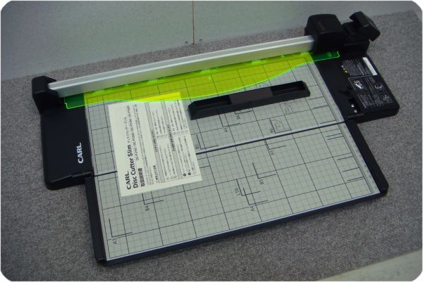 CARL カール ディスクカッター・スリム DC-F5300 美品 難あり カール